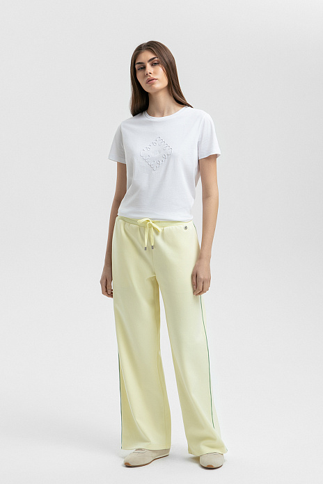 Брюки спортивные, цвет Желтый