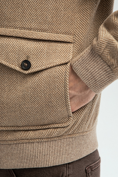 Куртка из шерсти и кашемира Drago, лимитированная коллекция, цвет Бежевый