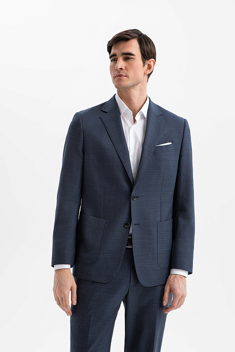 Костюм из шерсти с водоотталкивающей обработкой, цвет 