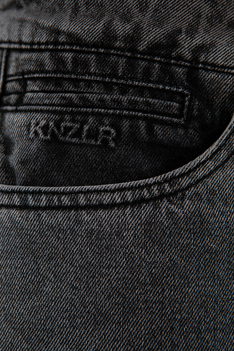 Джинсы прямого силуэта, цвет Серый