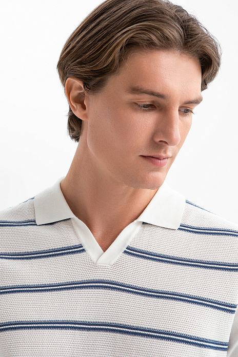 Поло из хлопка, цвет Белый