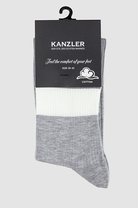 Носки из хлопка, цвет Серый