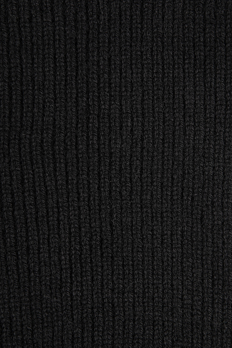 Черная шапка-бини из шерсти и кашемира, цвет Черный