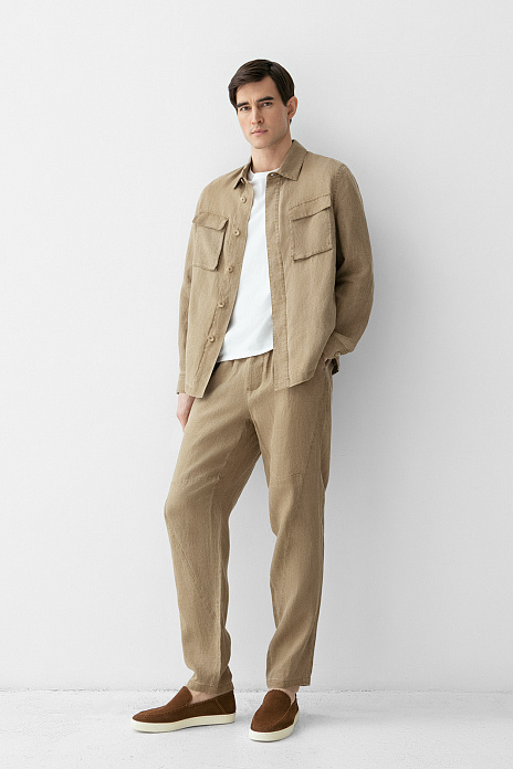 Костюм изо льна, лимитированная коллекция, цвет 