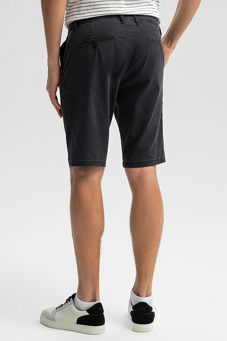 Джинсовые шорты-бермуды, цвет Серый темный