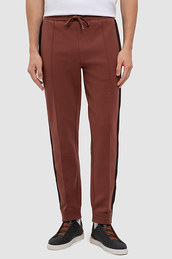 Брюки спортивные из хлопка