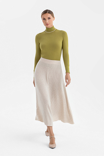 Юбка из шерсти и кашемира