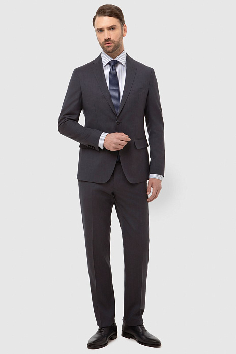Костюм из шерсти, устойчивой к сминанию, цвет Серый