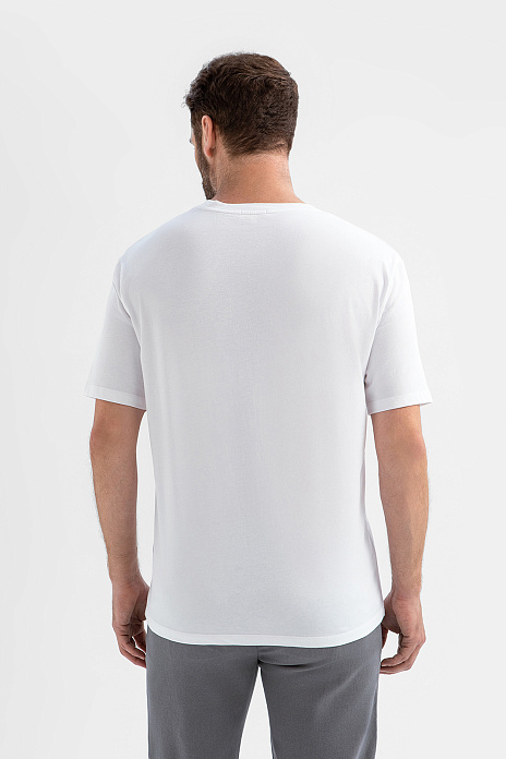 Футболка из хлопка, цвет Белый