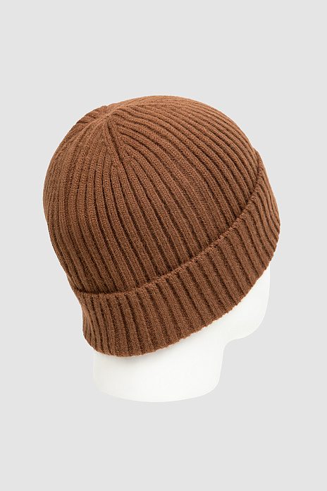 Шапка, цвет Коричневый светлый