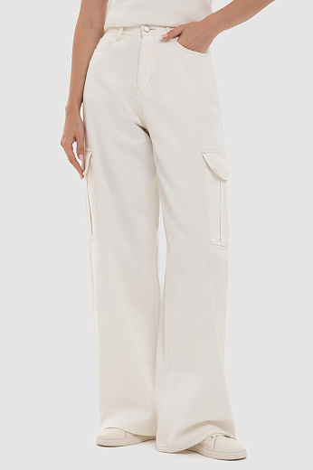 Брюки карго из хлопка