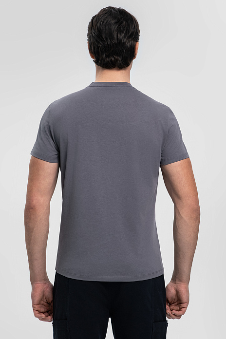 Футболка из хлопка, цвет Серый