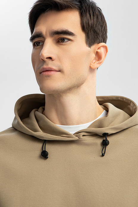 Толстовка с капюшоном, цвет Бежевый