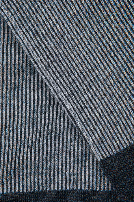 Шарф из шерсти серого цвета, цвет Серый