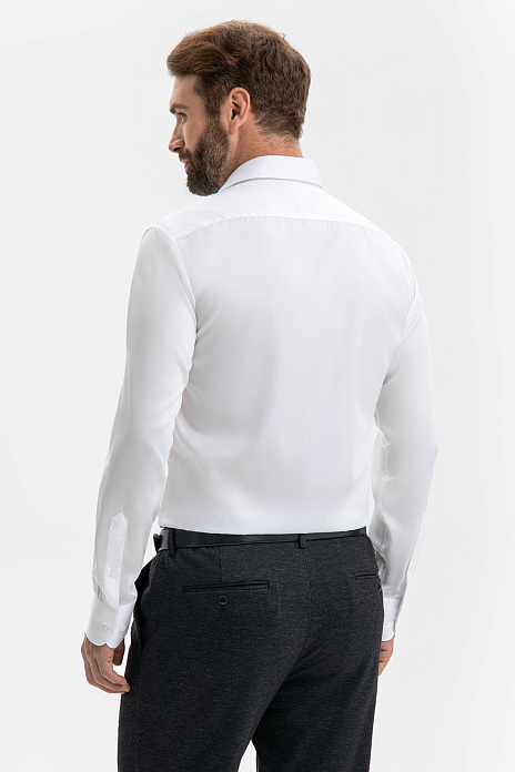 Сорочка из хлопка, легкая в уходе, цвет Белый