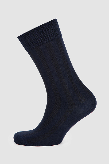 Носки из бамбука, цвет Синий темный
