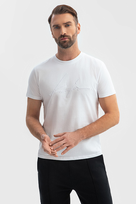 Футболка из хлопка, цвет Белый