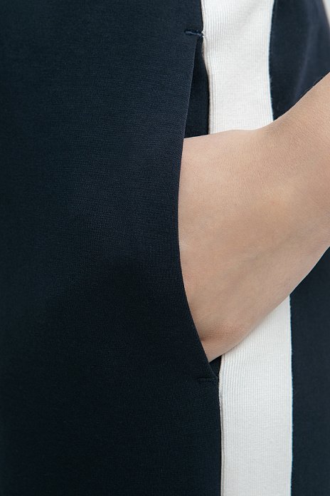 Брюки спортивные, цвет Синий темный