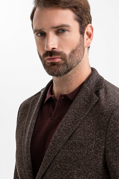 Костюм с эффектом меланжа, цвет 