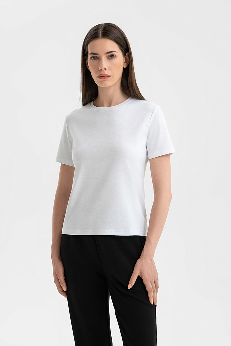 Футболка из хлопка, цвет Белый