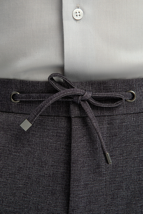 Брюки на кулиске, цвет Антрацит