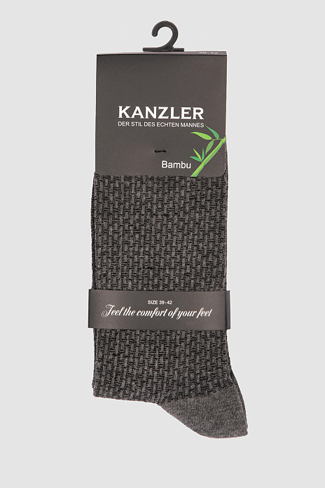 Носки из бамбука, цвет Серый